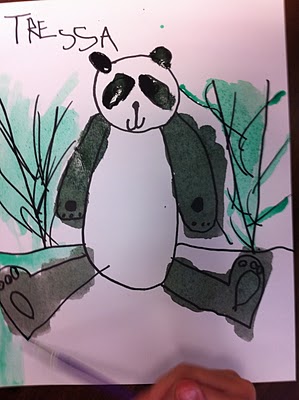 How to Draw a Panda Bear