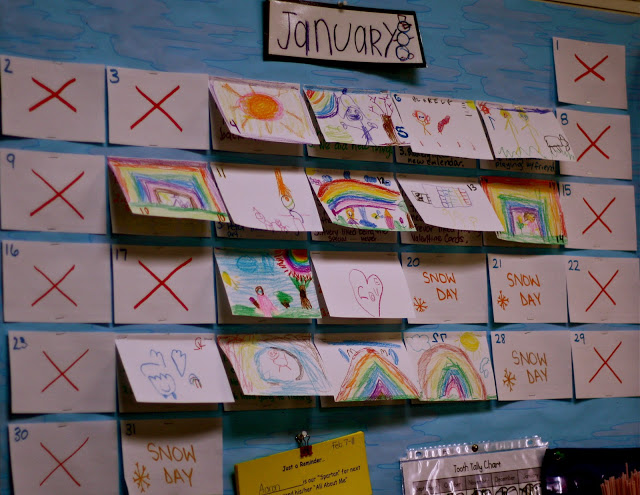 “Reggio Inspired” Child Made Calendar and More!