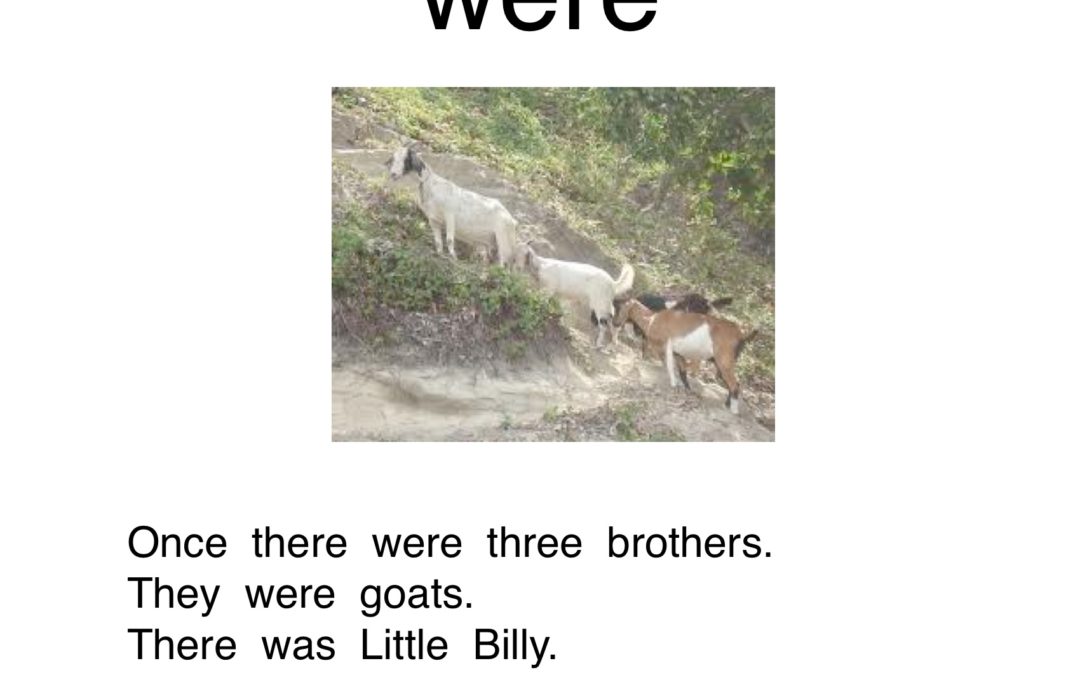 The Three Billy Goats Sight Word Download