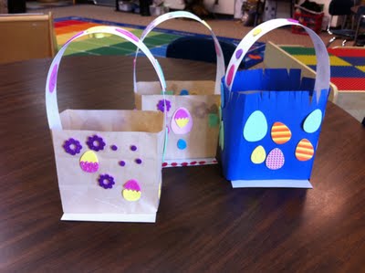 Paper Bag Easter Baskets