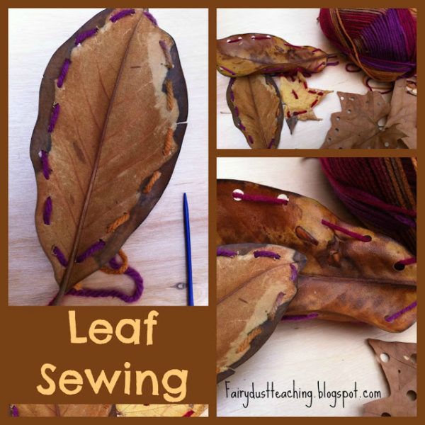 leaf-sewing