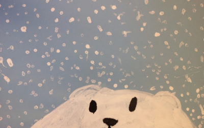Polar Bears in Snow