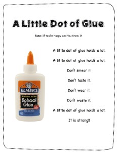Procedures: Learning to Use Glue - Fairy Dust Teaching