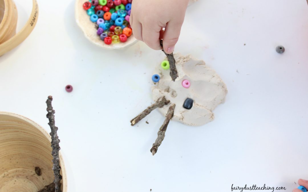 Toddler Tales: Outdoor Clay Play