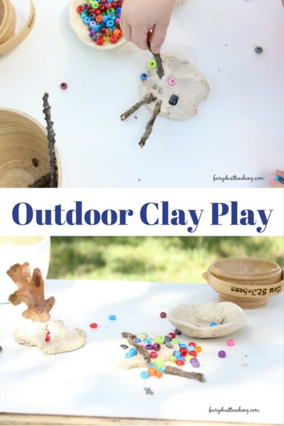 Toddler Tales: Outdoor Clay Play - Fairy Dust Teaching