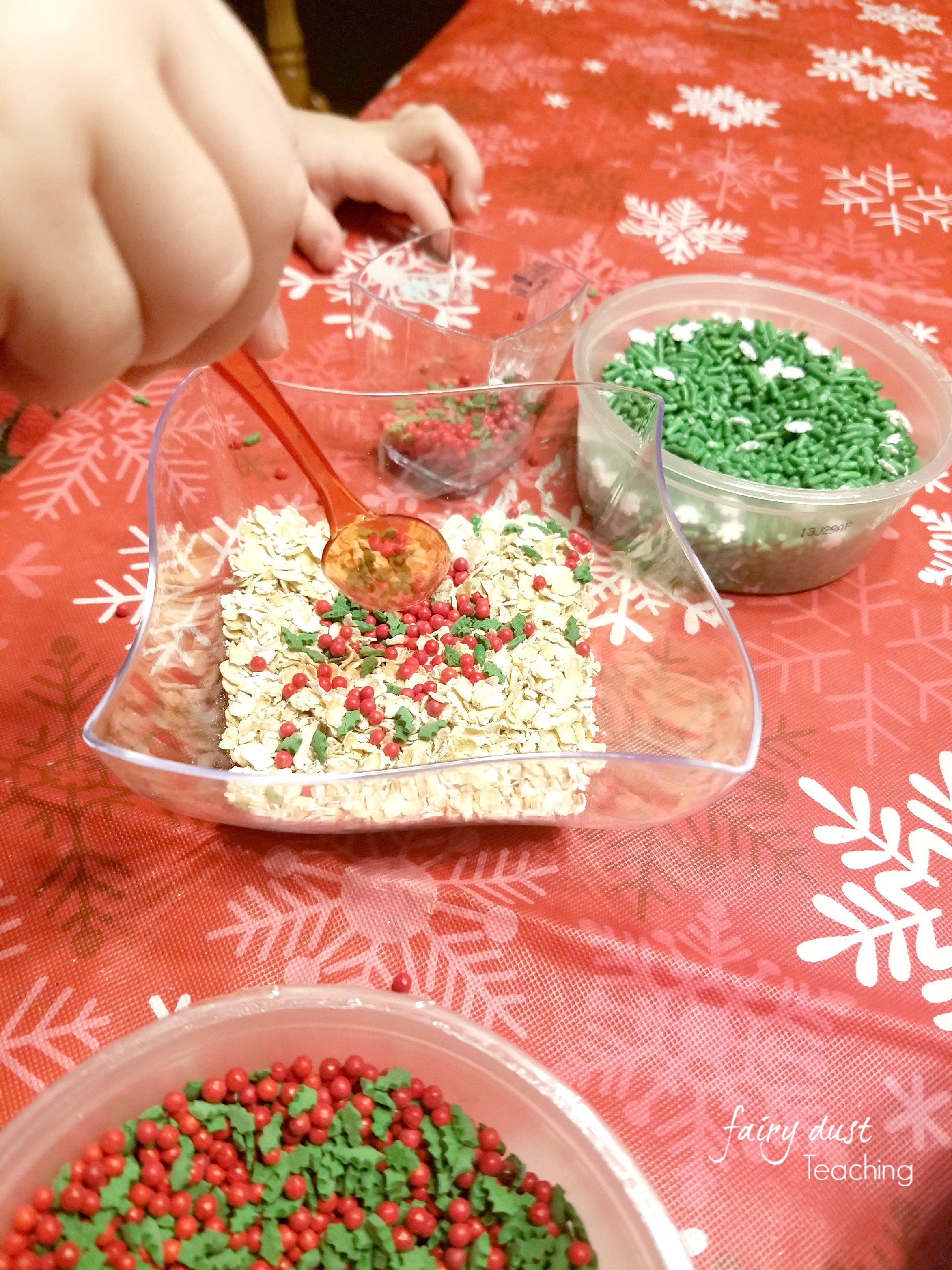 Toddler Tales Making Reindeer Food Fairy Dust Teaching