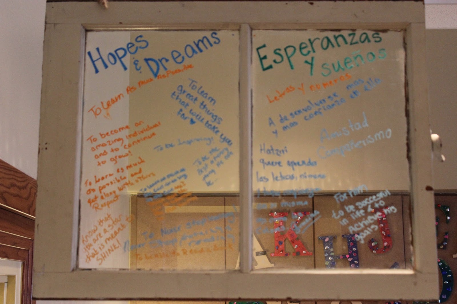 Hopes and Dreams Display | Reggio Inspired Classroom | Loose Parts