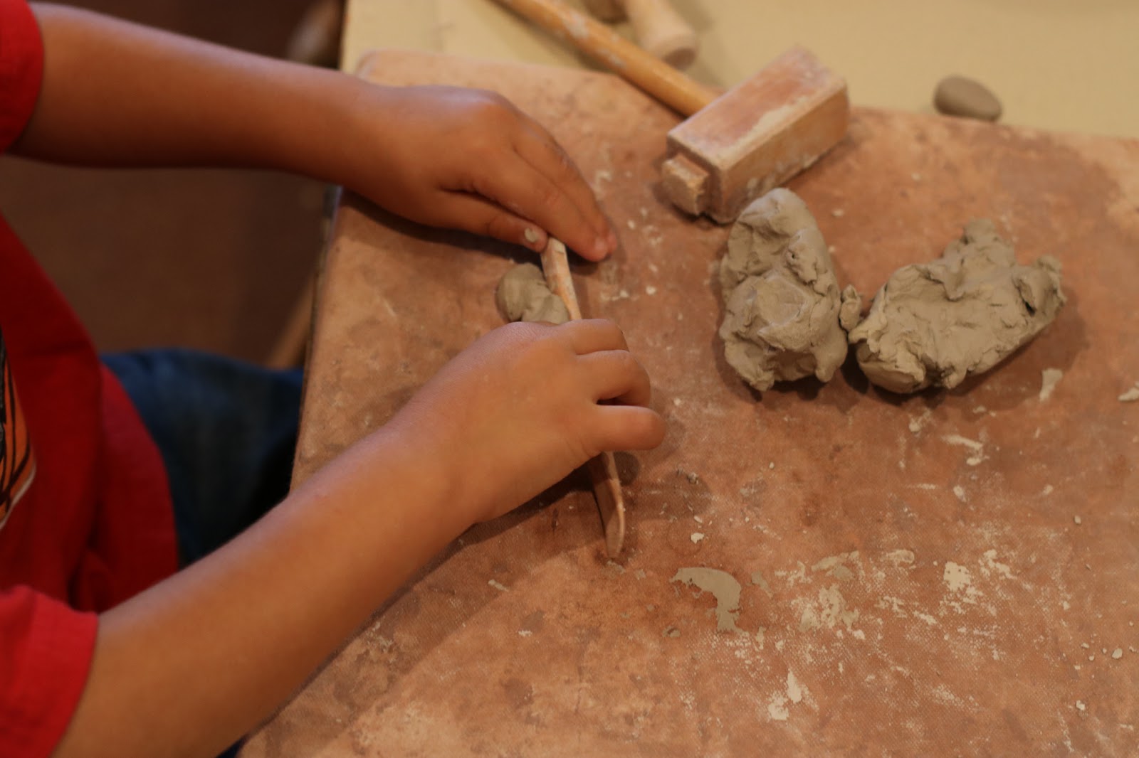 Clay: Don't Forget the Explore Stage in a Reggio inspired classroom